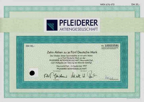 Pfleiderer 1997 neumarkt - 1997,