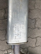 Original VW Golf 7 GTI Endschalldämpfer Und Mittelschalldämpfer