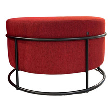 COR Drop Hocker Stapelbar Bezug Fidivi Laser J Flash 9421 Rot/Schwarz 