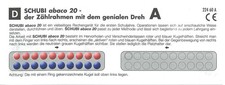 SCHUBI Abaco 20 | Modell A