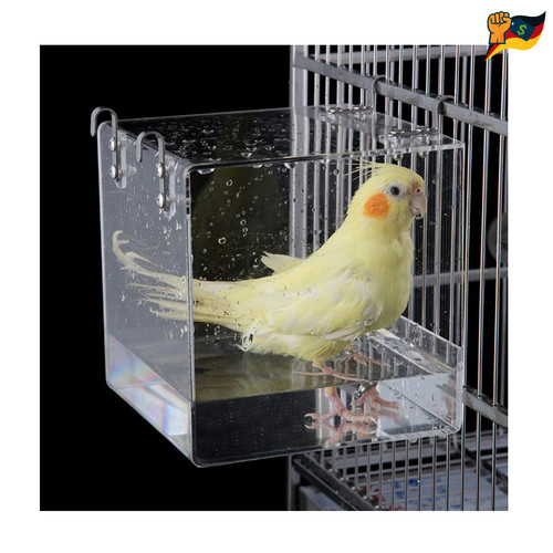 Vogelbadewanne hängend acryl - vogelbadewanne,