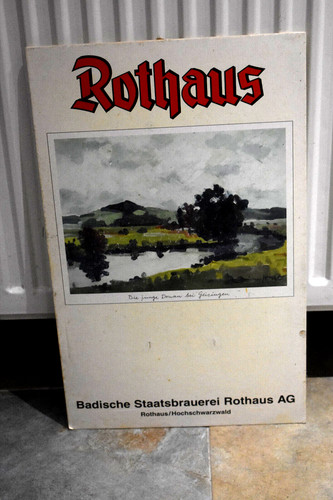 Altes brauereischild badische - altes, brauereischild,badische