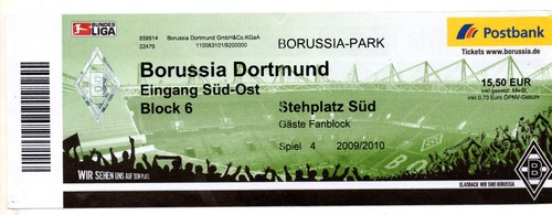 Dp1 ticket borussia - ticket,