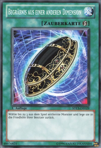 Yugioh begräbnis aus einer - begräbnis,