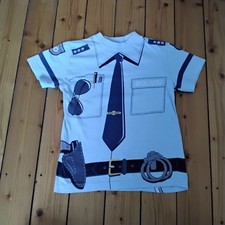 T-Shirt Polizei hellblau Kids Shirt Gr. 92