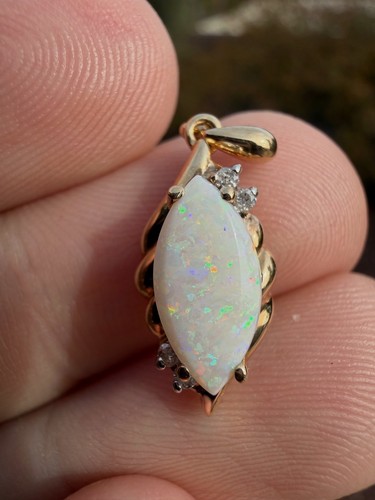 Vintage 14k massiver gelbgold - massiver,