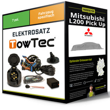 Elektrosatz 7-pol spezifisch für MITSUBISHI L200 Pick Up 01.2006-12.2009 NEU