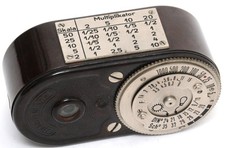 Zeiss Ikon Helios Exposure Meter Pre War Bakelite body NOTTESTED Probably Broke