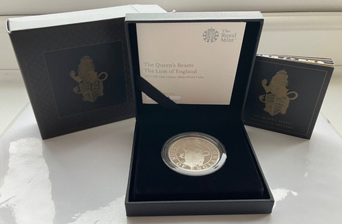 The queens beasts silber proof - silber,