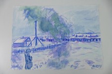 Wilhelm Klußmann Aquarell