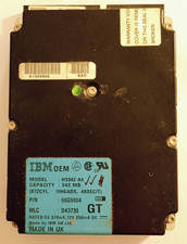 Festplatte IBM H3342-A4 342MB