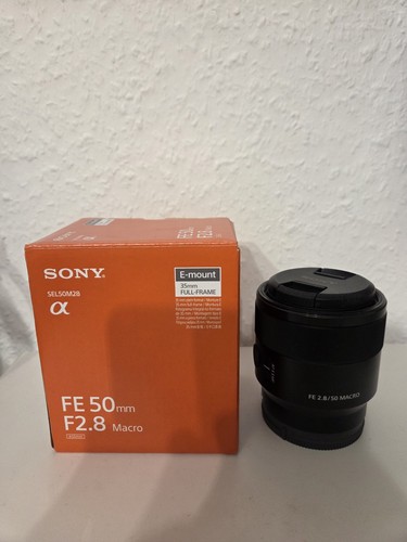 Sony 50mm macro ovp - fe,