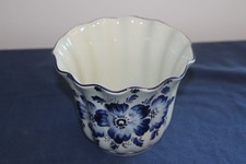 Delft Blumentopf Übertopf