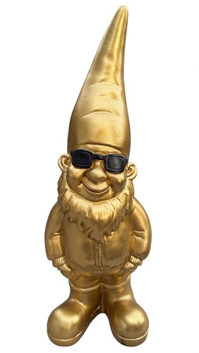 Zwerg gold groß - gold, 40
