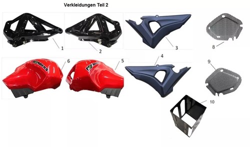 Sfm sachs tankverkleidung - /,
