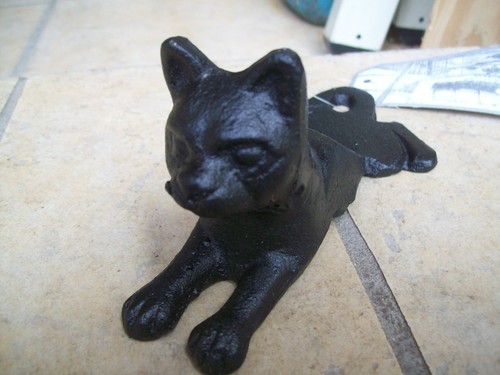Katze türstopper gusseisen - türstopper,