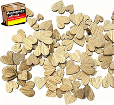 Holzherz Bastelset 600 Stück