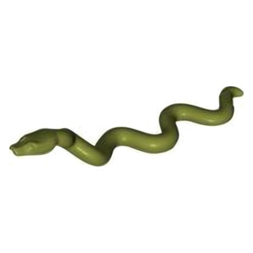 Lego olive snake - lego, mit
