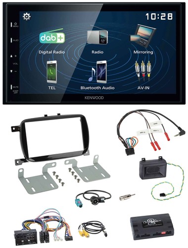 Kenwood 2din bluetooth - mp3, usb