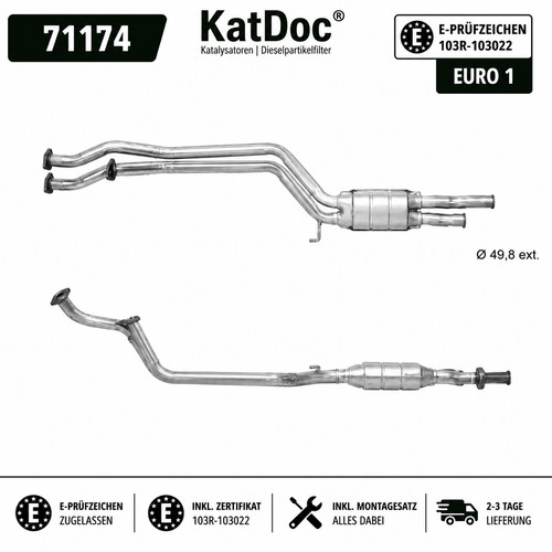 Katalysator mercedes w124 - ✅,