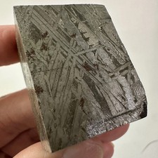 TOP Aletai Eisen Meteorit Platte Schnitt Scheiben Geätzter Querschnitt 209g AD16