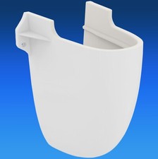 Ideal Standard Eurovit Halbsäule für Waschbecken, Waschtisch, weiß