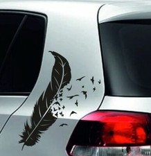 Aufkleber SET Auto Lack Glas