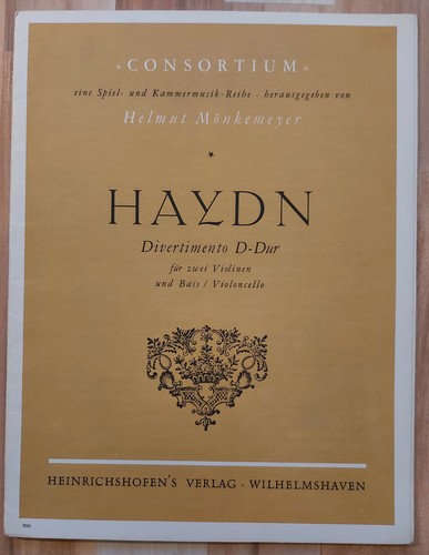Noten konvolut haydn serenade - noten,