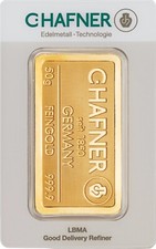 Goldbarren 50 Gramm Gold 999.9