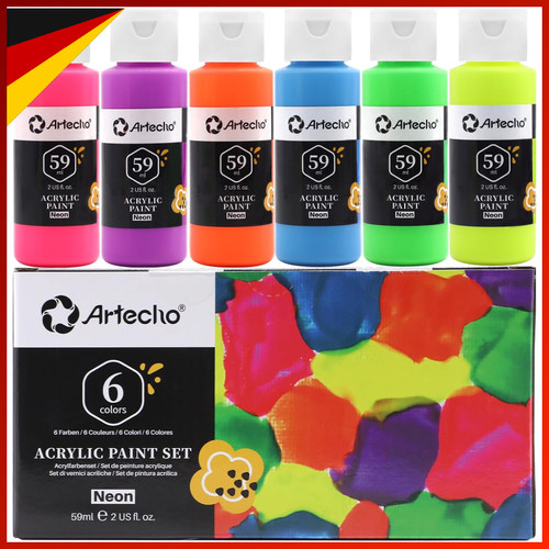 Fluoreszierende farbe - fluoreszierende,