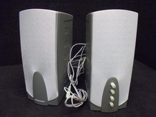 Medion MD 40421, Multimedia Stereo Aktiv Lautsprecher, Grau. #V-1353