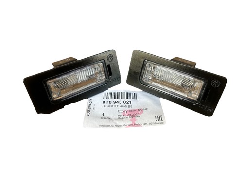 Audi kennzeichenleuchte - 2x,