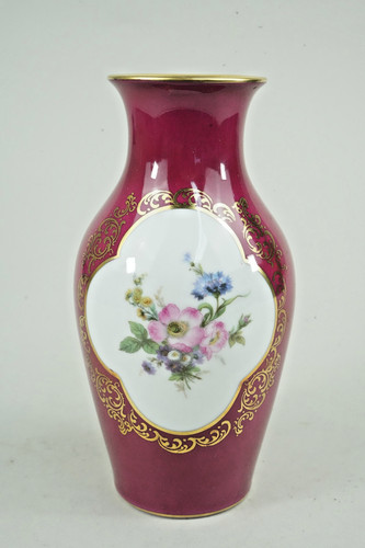 Lindner porzellan vase mit - lindner,