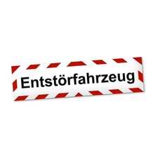 Entstörfahrzeug Magnetschild Auto Entstörungsdienst Magnetfolie Geschenkidee