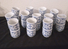 Eierbecher Strohmuster Indisch