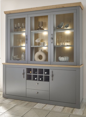Buffetschrank eiche grau - buffetschrank,