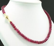 RUBINKETTE / COLLIER RED  140 CARAT  585 GOLD  NEU