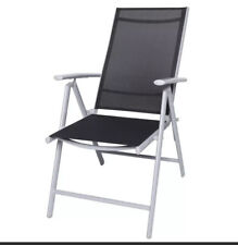 4 x Alu Klappstuhl Gartenstuhl Stuhl Gartenmöbel klappbar / 4er Set