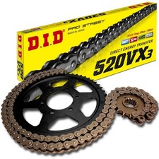 DID Kettensatz Stahl 520VX3