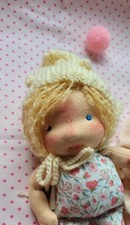 Stoffpuppe Waldorf Art 18 Cm