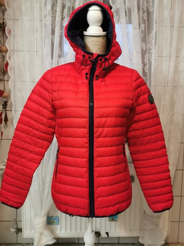 Rote leichte daunenjacke - rote,