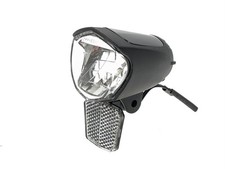 Fahrrad Front Scheinwerfer 70 Lux LED Vorder Licht 6V-12V Dynamo Reflektor