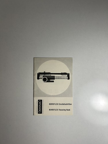 Novoflex einstellschlitten - novoflex,