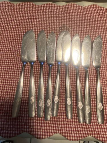 Vintage fischmesser - 9x,