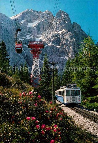 Zahnradbahn seilbahn zugspitze - zahnradbahn,