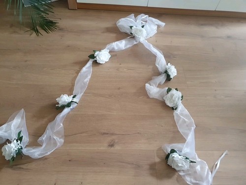 Autoschmuck hochzeit wedding - autoschmuck,