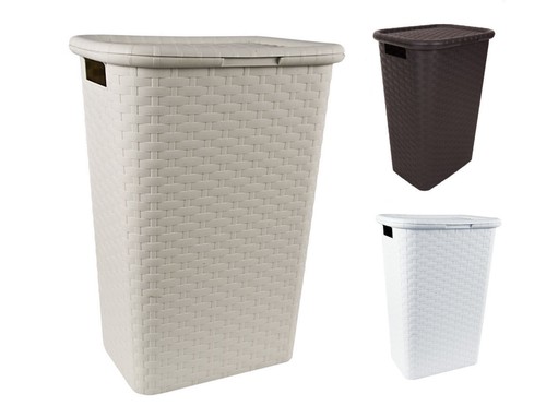 Wäschebox flechtoptik 65l - in,