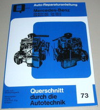 Reparaturanleitung Mercedes Benz OM Motor 621 / 636 190 D / 180 D W 121 Ponton!
