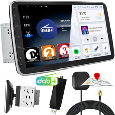 DAB+10.1 Zoll Android 15 Autoradio Carplay GPS Navi Wifi DSP 4+64GB Doppel 2DIN