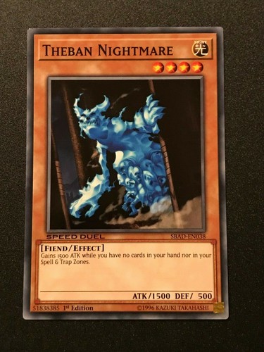 Yugioh speed duel theban - yugioh,